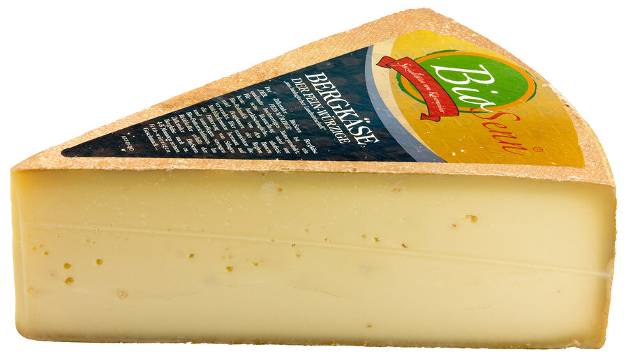 Bergsenn Zillertaler fromage de montagne 1/8 bio 3.8kg